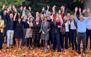 Group photo during the Kick-off meeting of the Stress in Action consortium, taken in October 2022